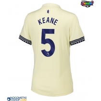 Ženski Nogometni dresi Everton Michael Keane #5 Gostujoči 2025-26 Kratek Rokav